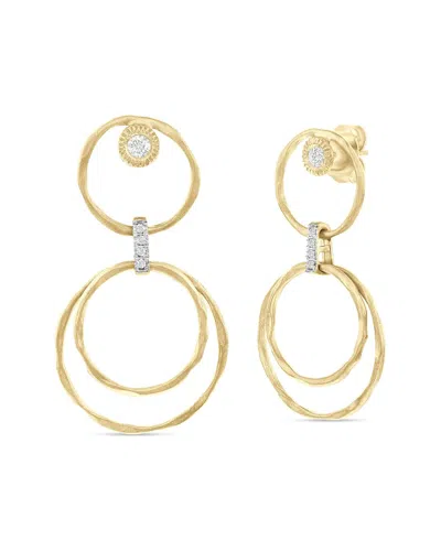 I. Reiss 14k 0.23 Ct. Tw. Diamond Circle Earrings In Gold