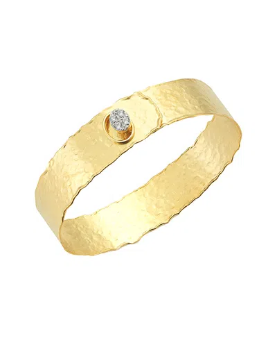 I. Reiss 14k 0.23 Ct. Tw. Diamond Cuff In Gold