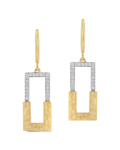 I. REISS I. REISS 14K 0.25 CT. TW. DIAMOND EARRINGS