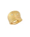 I. Reiss 14k 0.27 Ct. Tw. Diamond Cuff Ring