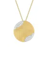 I. Reiss 14k 0.27 Ct. Tw. Diamond Round Sliding Necklaces