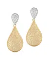 I. Reiss 14k 0.30 Ct. Tw. Diamond Dangling Earrings