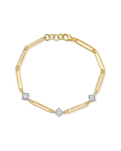 I. Reiss 14k 0.33 Ct. Tw. Diamond Bracelet