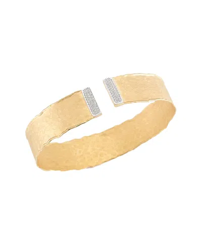 I. Reiss 14k 0.37 Ct. Tw. Diamond Cuff Bracelet