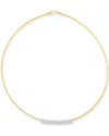 I. Reiss 14k 0.44 Ct. Tw. Diamond Wire Necklace