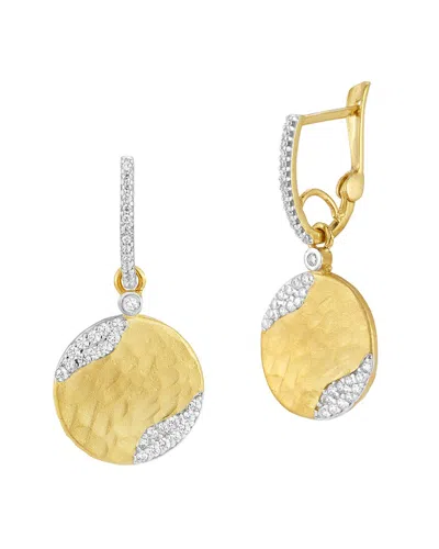 I. REISS I. REISS 14K 0.60 CT. TW. DIAMOND DANGLE EARRINGS