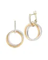 I. Reiss 14k 0.69 Ct. Tw. Diamond Dangling Earrings