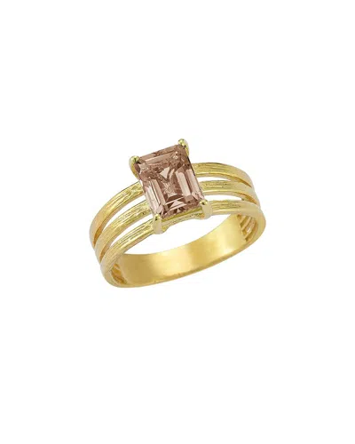 I. Reiss 14k 1.00 Ct. Tw. Smokey Topaz Cocktail Ring In Brown