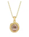 I. Reiss 14k 1.75 Ct. Tw. Diamond & Smokey Topaz Necklace