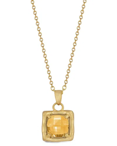 I. Reiss 14k 2.00 Ct. Tw. Citrine Necklace In Gold