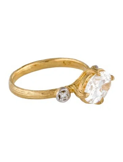 Pre-owned I. Reiss 14k 2.03ct Lab-grown Diamond Engagement Ring In Multi