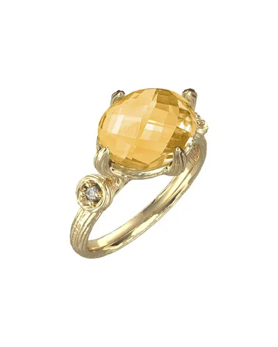I. Reiss 14k 2.39 Ct. Tw. Diamond & Citrine Cocktail Ring In Gold