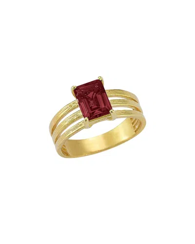I. Reiss 14k 2.50 Ct. Tw. Garnet Cocktail Ring In Gold