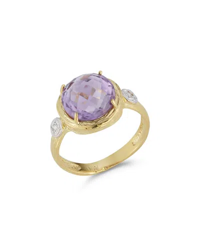 I. Reiss 14k 2.73 Ct. Tw. Diamond Ring In Purple