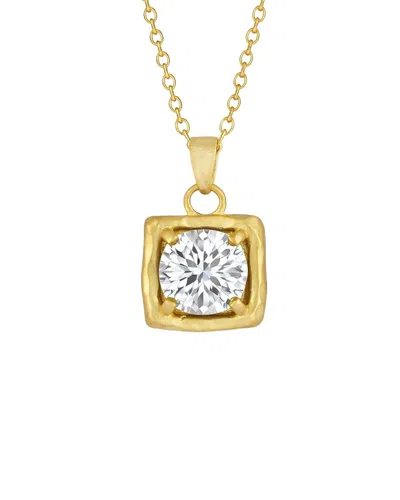 I. Reiss 14k 3.05 Ct. Tw. Lab-grown Diamond Necklace In Transparent
