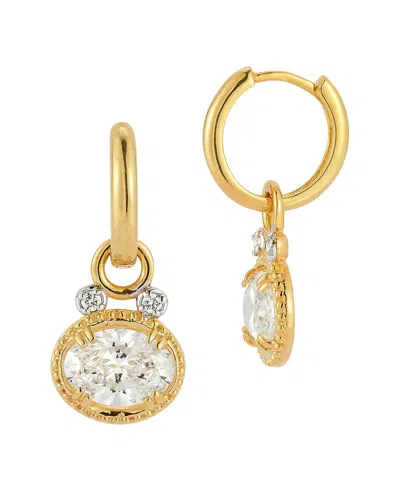 I. Reiss 14k 4.14 Ct. Tw. Lab-grown Diamond Hoop Earrings In Gold