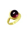 I. Reiss 14k 4.90 Ct. Tw. Diamond & Garnet Cocktail Ring