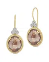 I. Reiss 14k 7.72 Ct. Tw. Diamond & Smokey Topaz Drop Earrings In Gold
