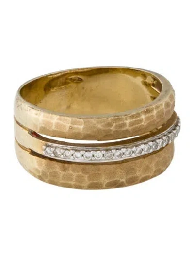 Pre-owned I. Reiss 14k Diamond Band In Multi