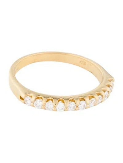 Pre-owned I. Reiss 14k Diamond Band In Multi