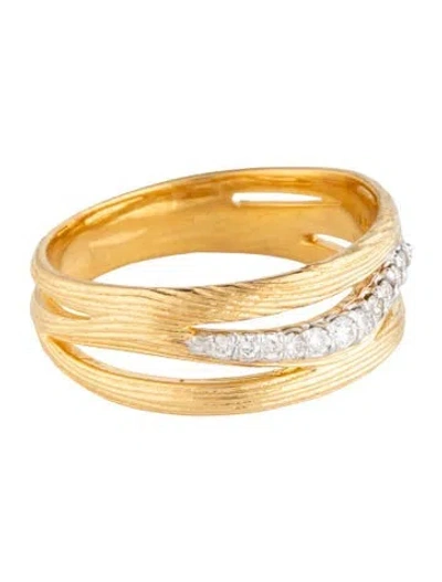 Pre-owned I. Reiss 14k Diamond Band In Multicolor