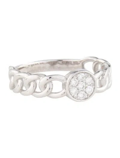 Pre-owned I. Reiss 14k Diamond Band Ring In Multi