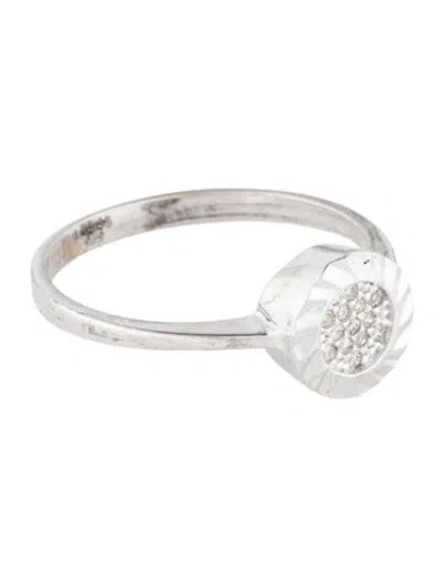 Pre-owned I. Reiss 14k Diamond Cocktail Ring In Multi