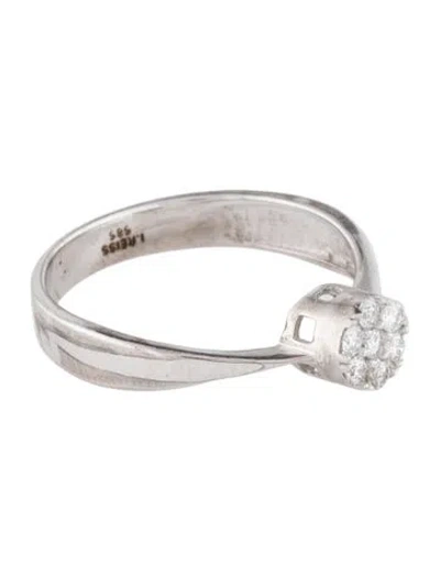 Pre-owned I. Reiss 14k Diamond Cocktail Ring In Multi