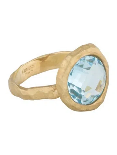 Pre-owned I. Reiss 14k Topaz Cocktail Ring In Multi