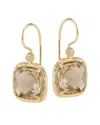 I. Reiss Color Collection 14k 3.79 Ct. Tw. Diamond & Smokey Topaz Earrings