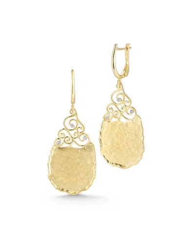 I. Reiss Gallery 14k Diamond Drop Earrings