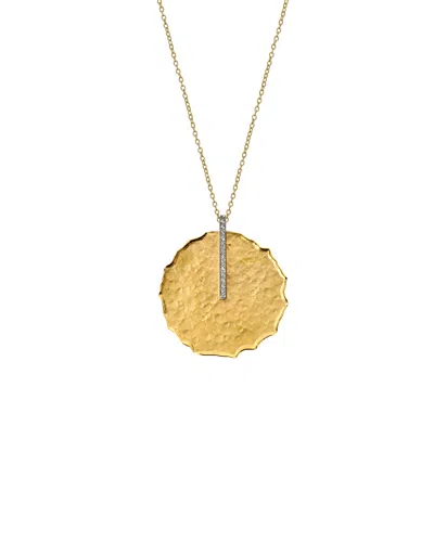 I. Reiss Gallery 14k 0.10 Ct. Tw. Diamond Pendant In Gold