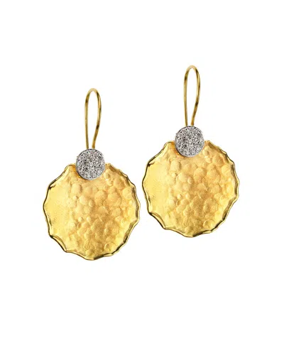 I. Reiss "gallery" 14k 0.25 Ct. Tw. Diamond Drop Earrings