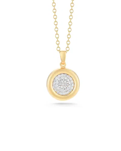 I. Reiss I Reiss Gallery 14k 0.25 Ct. Tw. Diamond Gallery Pendant In Gold