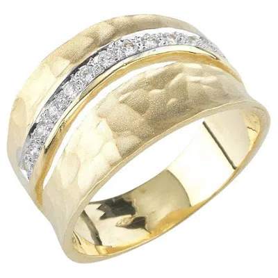 Pre-owned I. Reiss Hand-crafted 14 Karat Yellow Gold Ring