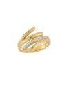 I. Reiss 14k 0.08 Ct. Tw. Diamond Highway Ring