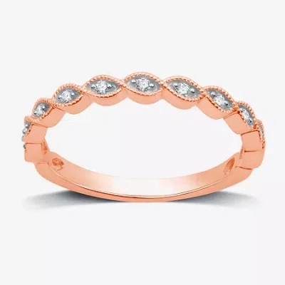 I Said Yes (h-i / I1) 1/10 Ct. T.w. Lab Grown White Diamond Sterling Silver Or 14k Gold Over Silver Wedding Ban