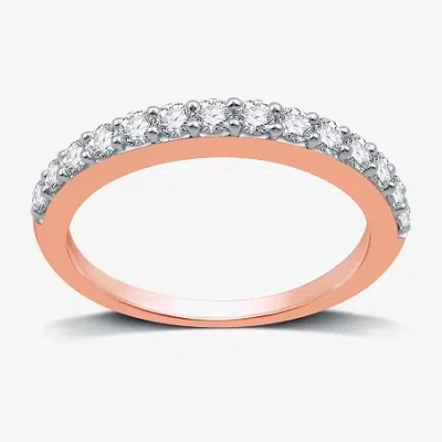 I Said Yes (h-i / I1) 1/2 Ct. T.w. Lab Grown White Diamond Sterling Silver Or 14k Gold Over Silver Wedding Band