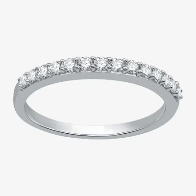 I Said Yes (h-i / I1) 1/4 Ct. T.w. Lab Grown White Diamond Sterling Silver Or 14k Gold Over Silver Wedding Band