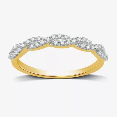 I Said Yes (h-i / I1) 1/4 Ct. T.w. Lab Grown White Diamond Sterling Silver Or 14k Gold Over Silver Wedding Band