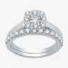I Said Yes (h-i / I1)  Womens 1 Ct. T.w. Lab Grown White Diamond Sterling Silver Or 14k Gold Over Sil In Metallic