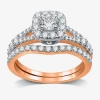 I Said Yes (h-i / I1) Womens 1 1/4 Ct. T.w. Lab Grown White Diamond Sterling Silver Or 14k Gold Over Silver Cus In Gold