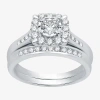 I Said Yes (h-i / I1) Womens 1 Ct. T.w. Lab Grown White Diamond Sterling Silver Or 14k Gold Over Silver Cushion In White