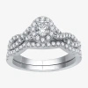 I Said Yes (h-i / I1) Womens 1 Ct. T.w. Lab Grown White Diamond Sterling Silver Or 14k Gold Over Silver Oval Si In Metallic