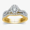 I Said Yes (h-i / I1) Womens 1 Ct. T.w. Lab Grown White Diamond Sterling Silver Or 14k Gold Over Silver Oval Si In Gold