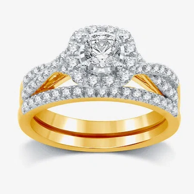 I Said Yes (h-i / I1) Womens 1 Ct. T.w. Lab Grown White Diamond Sterling Silver Or 14k Gold Over Silver Round C