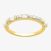 I Said Yes (h-i / I1) Womens 1/3 Ct. T.w. Lab Grown White Diamond 14k Gold Over Silver Sterling Silver Wedding  In Gold