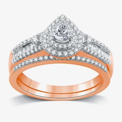 I Said Yes (h-i / I1) Womens 3/4 Ct. T.w. Lab Grown White Diamond Sterling Silver Or 14k Gold Over Silver Pear 