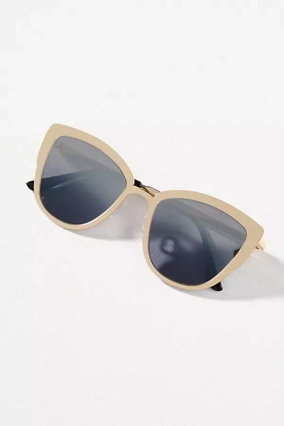 I-sea Mallory Metal Cateye Sunglasses In Blue