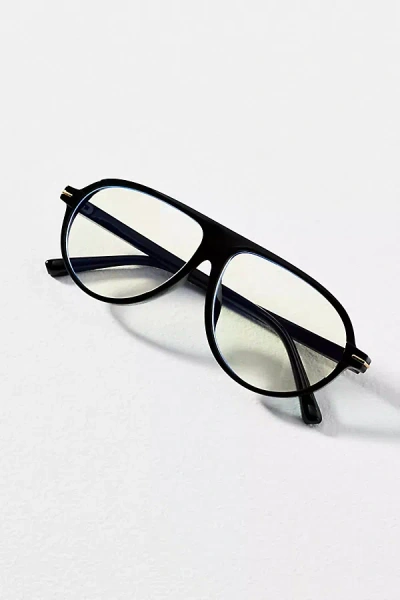 I-sea Patterned Aviator Readers In Black